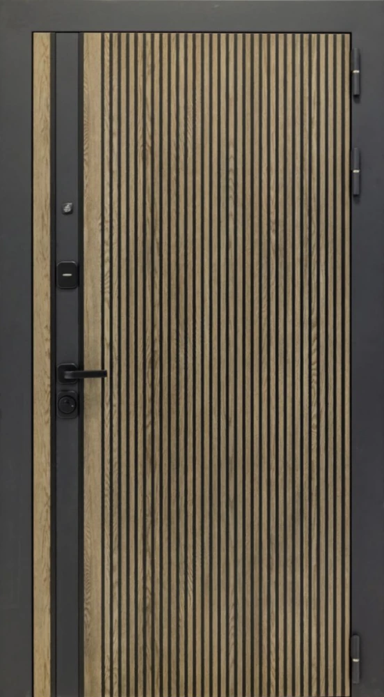 Входная дверь ДвериПРО Rosna ФЛЗ-603 Бетон снежный DPRO204778 внешняя сторона